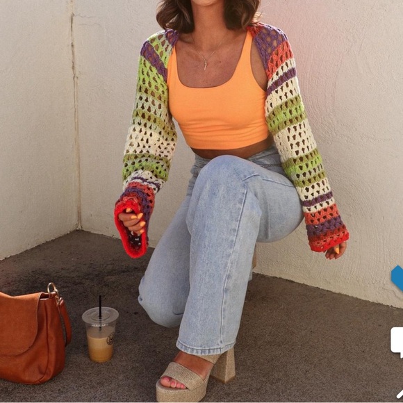 Snug crochet top - Picture 2 of 2